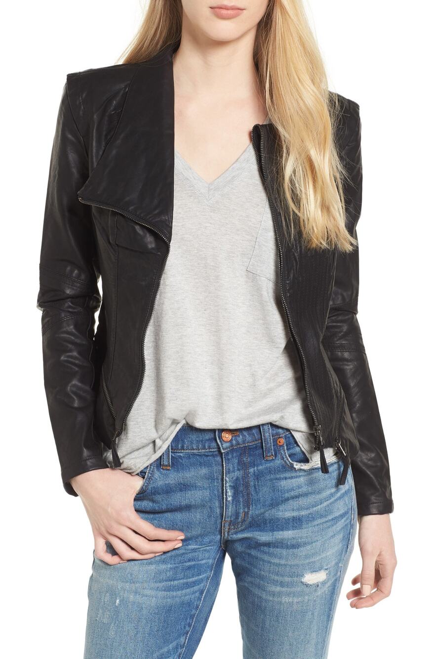 BLANK NYC Faux Leather Jacket - M